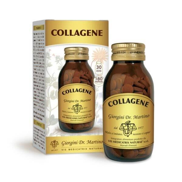 Collagene - Benessere di pelle, ossa, cartilagini, denti e gengive - 180 pastiglie
