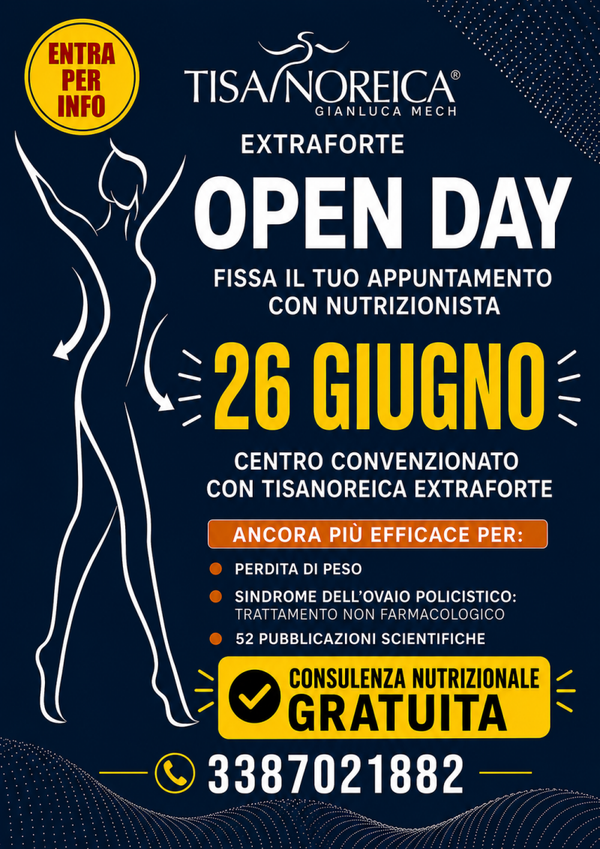 Open Day con Tisanoreica Gratuita