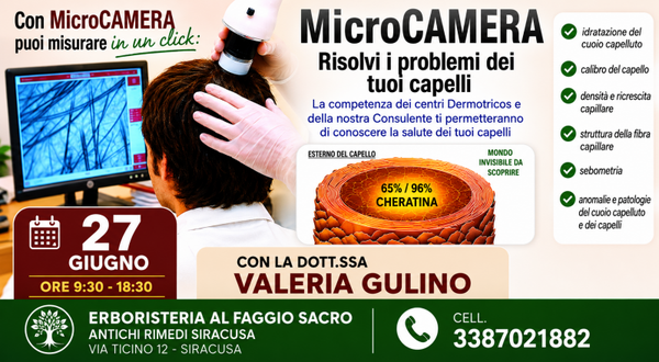 Consulenza Tricologica 27 Giugno 2026