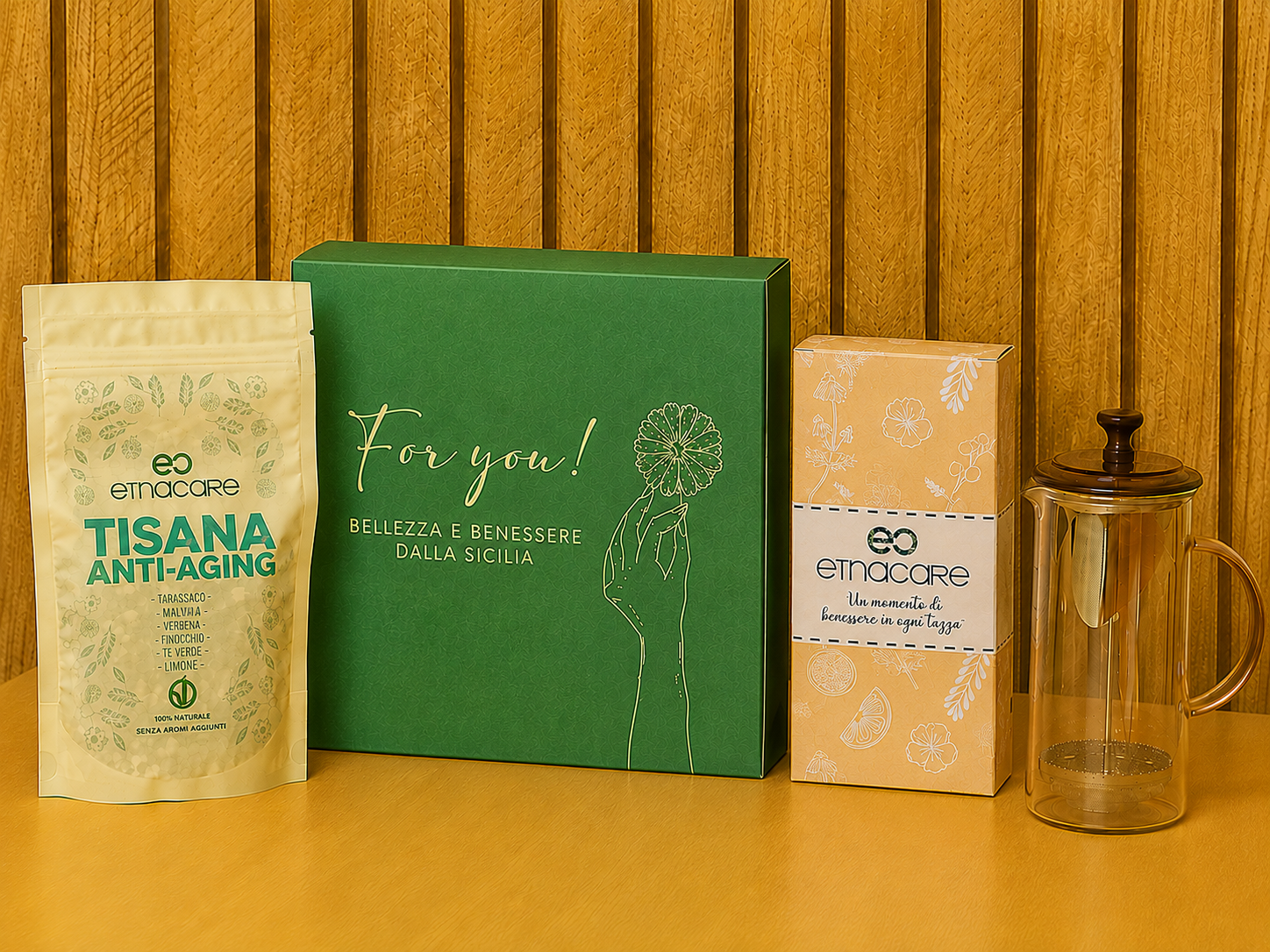 Box Regalo Tisana Anti-Aging + Tisaniera