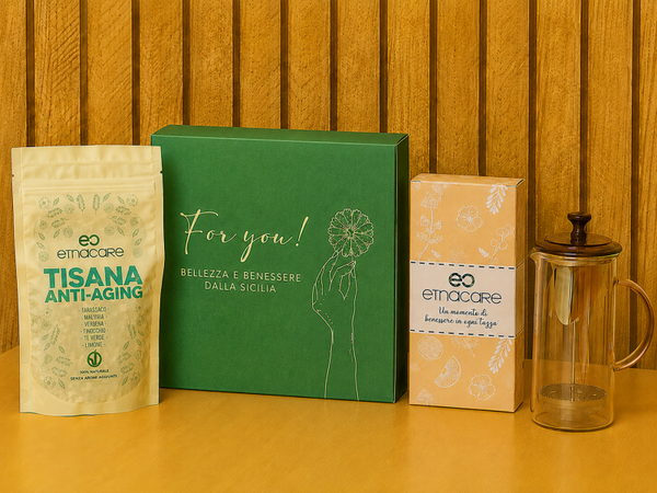 Box Regalo Tisana Anti-Aging + Tisaniera