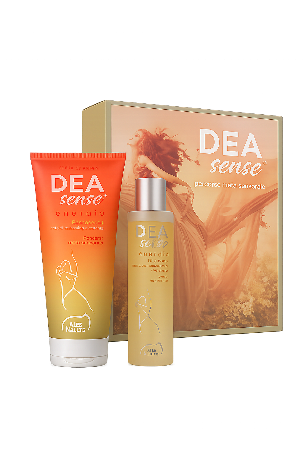 Dea Sense Cofanetto Olio 150 ml e Bagnodoccia Energia 200 ml