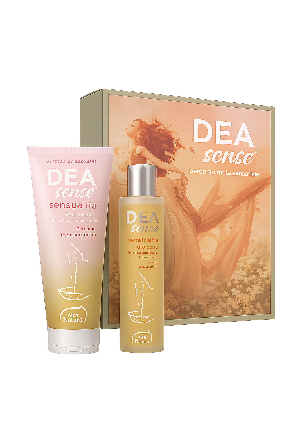 Dea Sense Cofanetto Olio 150 ml e Bagnodoccia Sensualità 200 ml