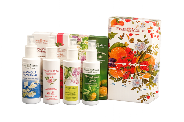 Set 4 Acque Profumate Frais Monde