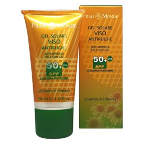 Gel Solare Viso Antirughe SPF 50+ 50 ml