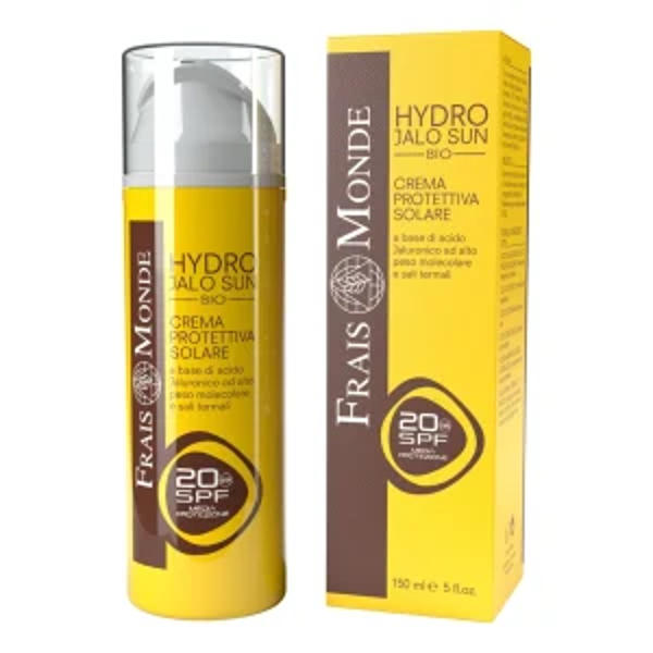 Hydro Jalo Sun Bio Crema Protettiva Solare SPF 20 Media Protezione 150 ml