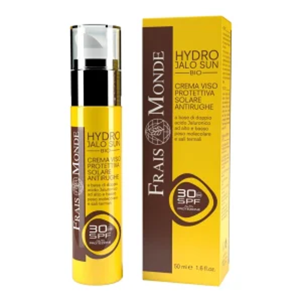 Hydro Jalo Sun Bio Crema Viso Protettiva Solare SPF 30 Alta Protezione 50 ml