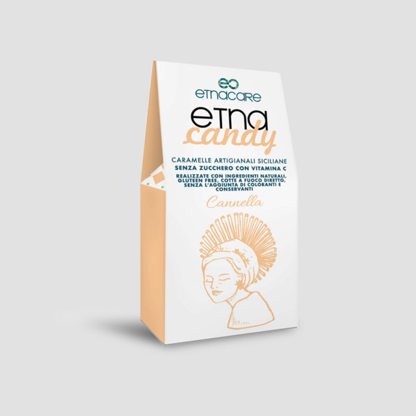 Etna Candy Cannella Senza Zucchero con Vitamina C 40 g