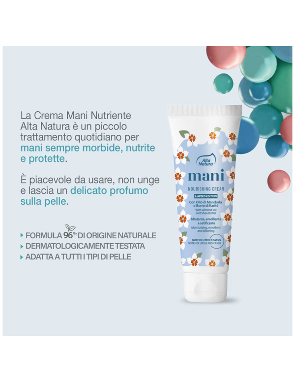 Crema Mani Nutriente Limited Edition Azzurra 50 ml