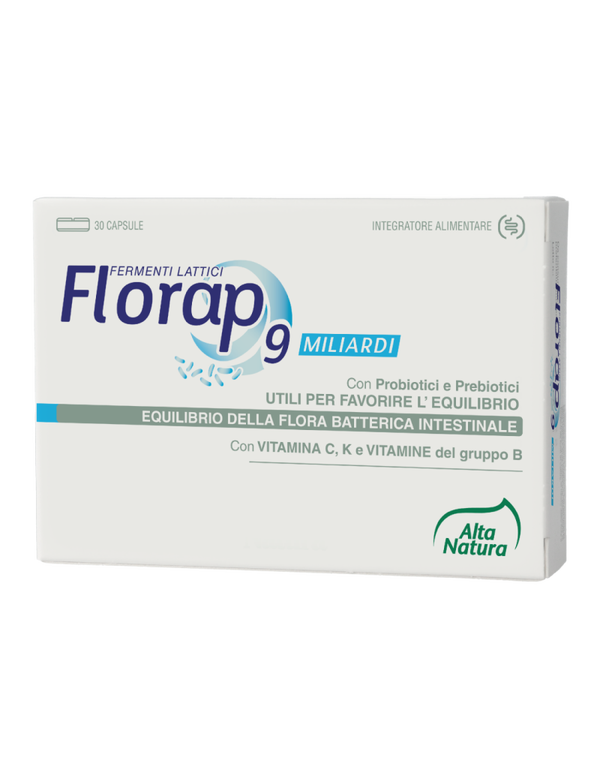 Florap 9 miliardi 30 capsule da 500 mg