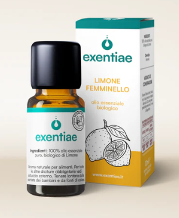 Limone Femminello Olio Essenziale Biologico 10 ml