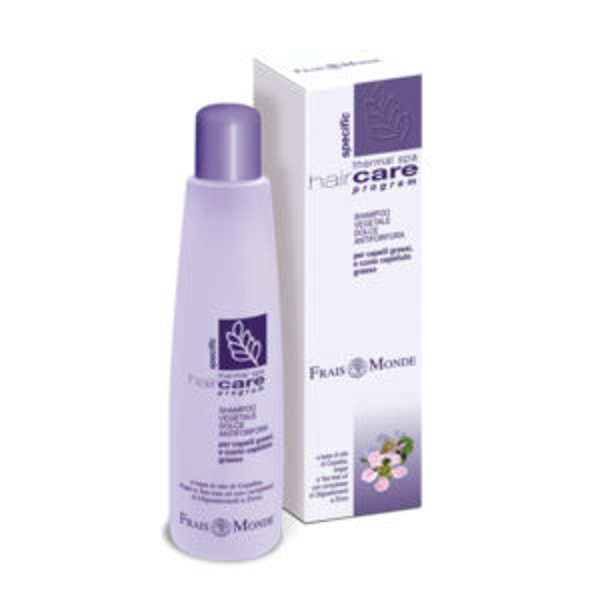 Shampoo Vegetale Dolce Antiforfora per Capelli Grassi 200 ml