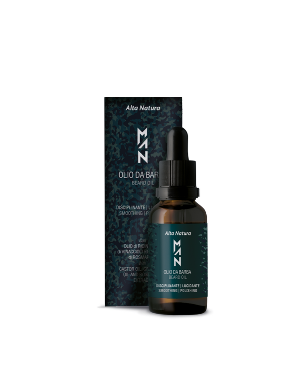 Olio da Barba MAN Disciplinante e Lucidante 30 ml