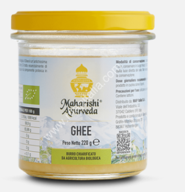 Burro Ghee (chiarificato) Maharishi
