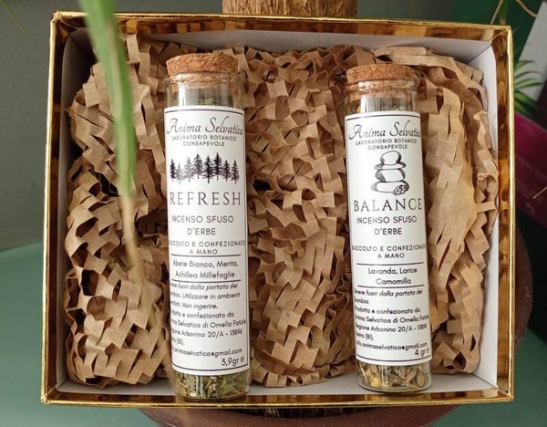 Set 2 Incensi sfusi - Refresh & Balance da 3,9 g ciascuno