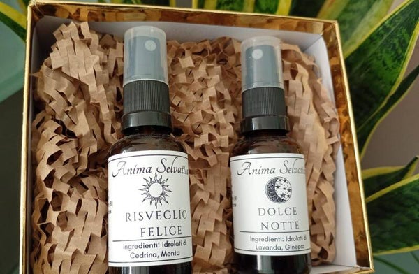 Set Giorno & Notte - 2 Sinergie di Acque Aromatiche da 100 ml ciascuna