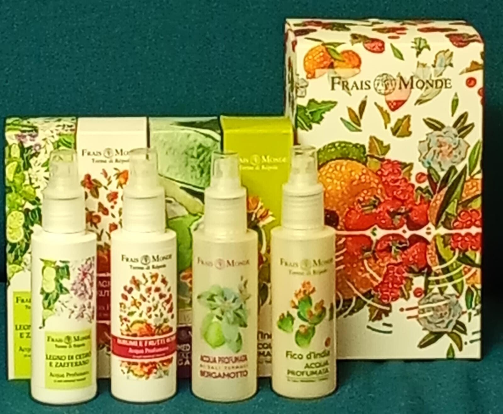Set 4 Acque Profumate Frais Monde