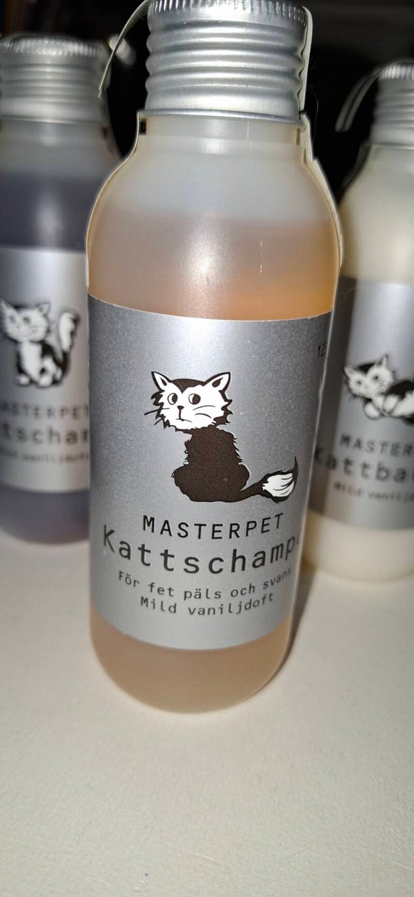Katteshampo for fet pels og hale