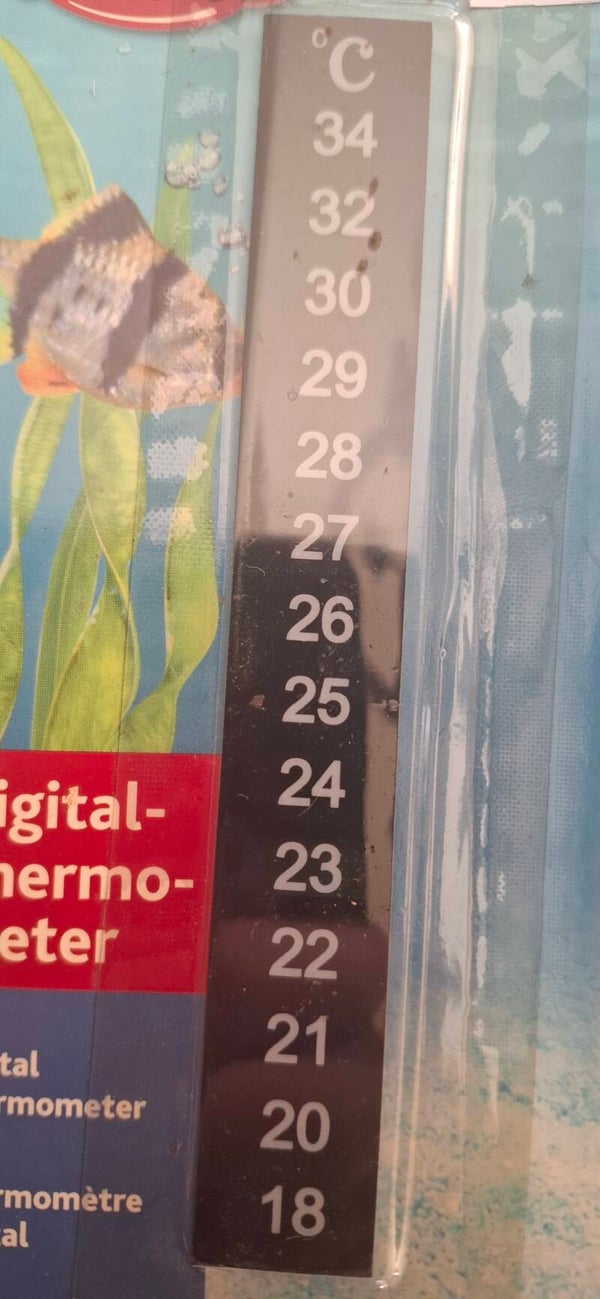 Termometer akvarie 2