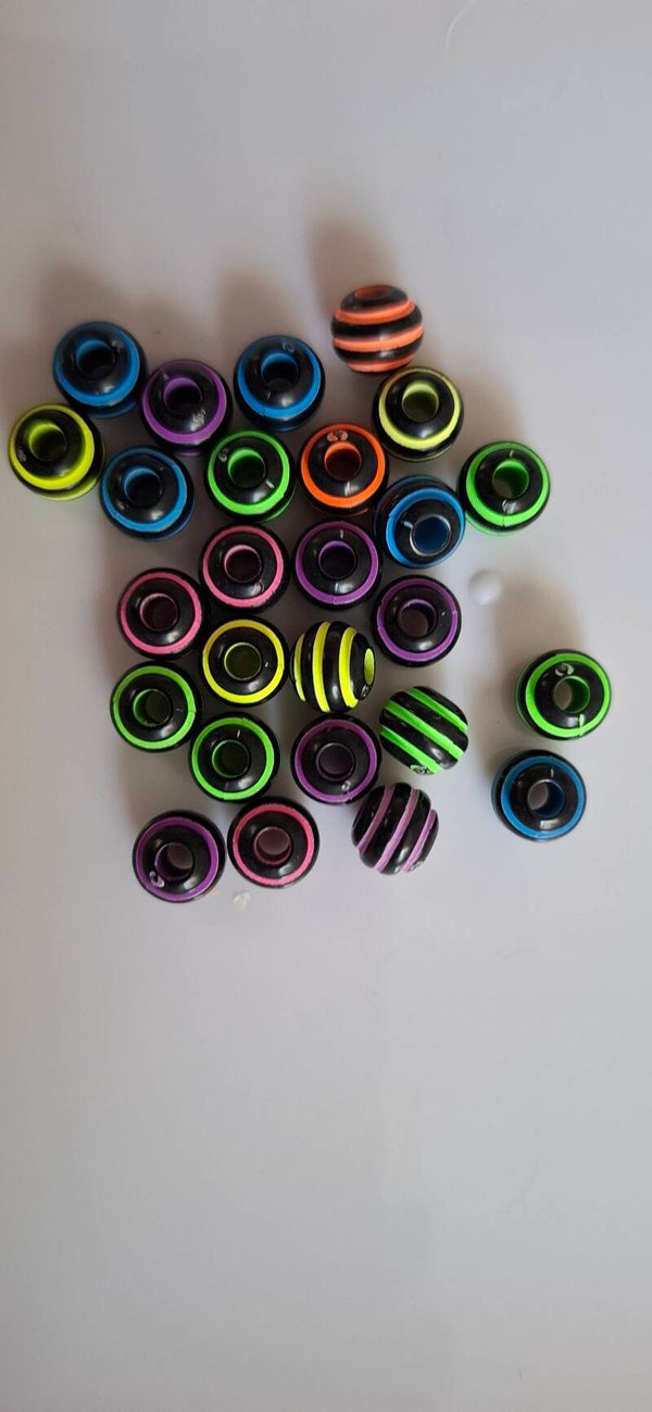 46. Neon perler