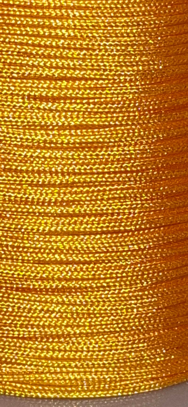 128. Orange perletråd