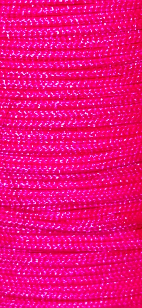 145. Neonrosa perletråd