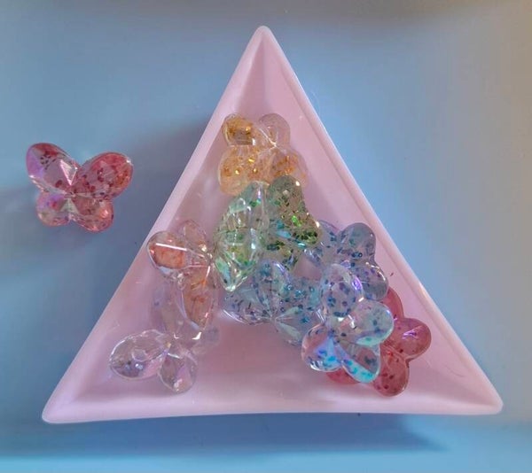 45.  Sommerfugler m/ glitter