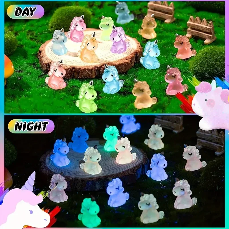 Enhjørning glow in the dark