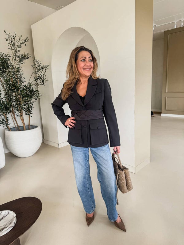 The braid statement blazer