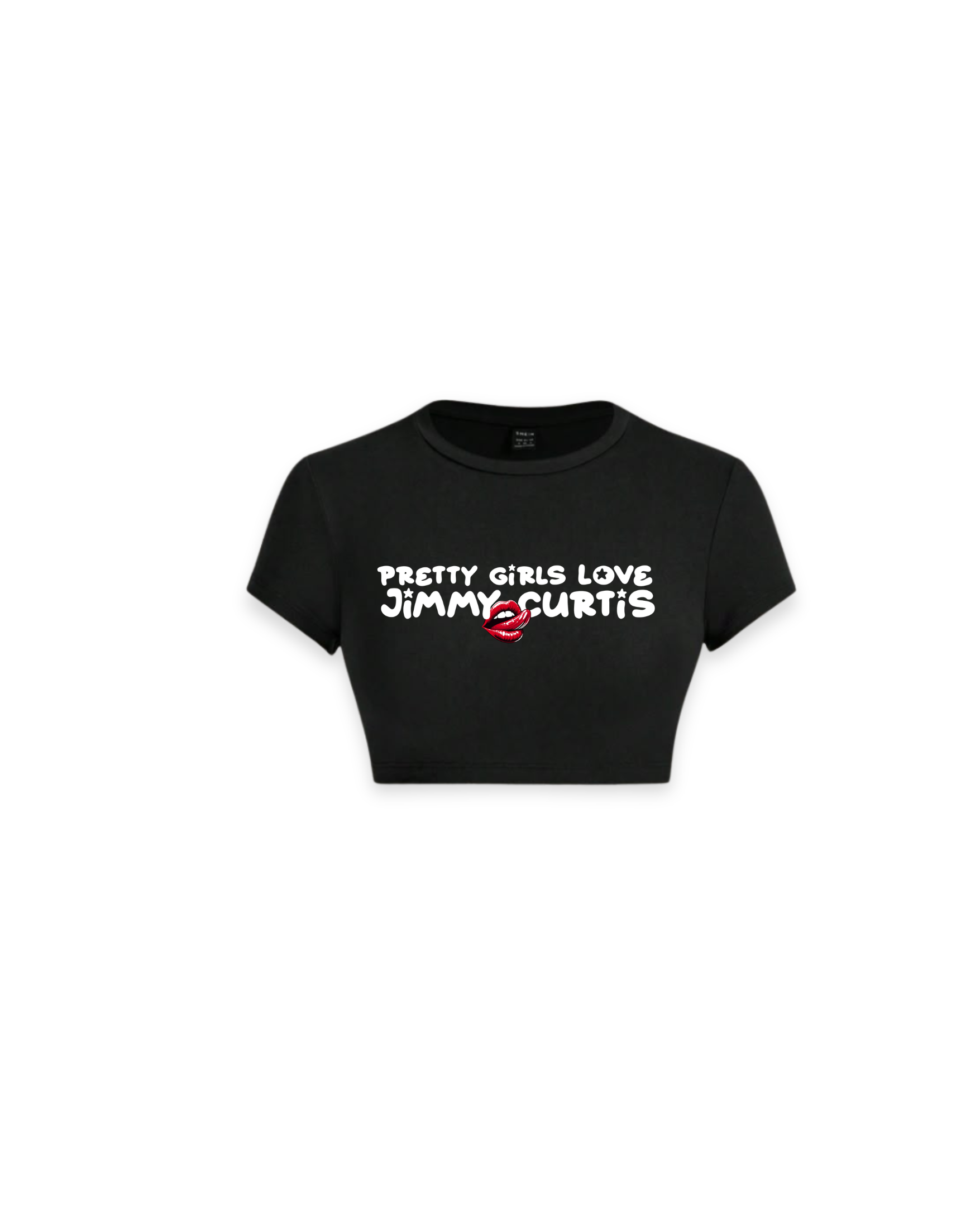 Pretty Girls love Jimmy Curtis Crop top (black)