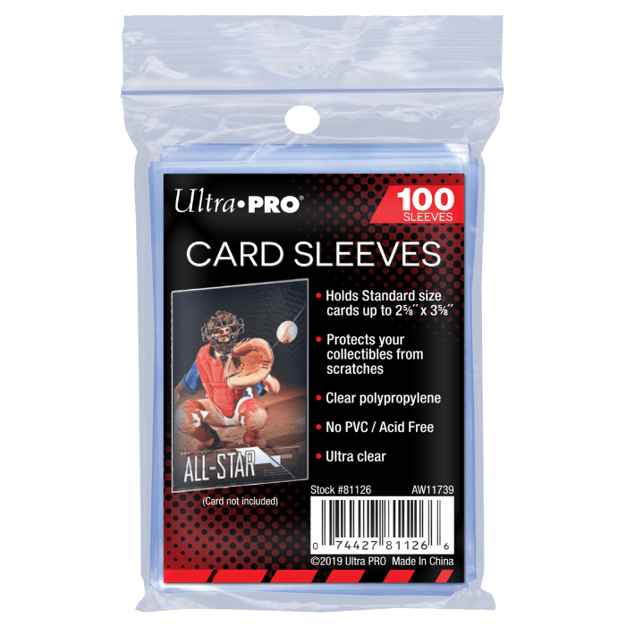 Ultra Pro - Soft Card Sleeves (100 stuks)