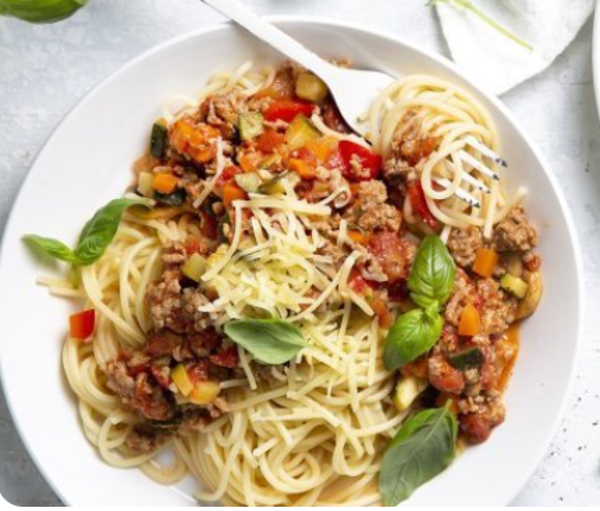 Pasta Bolognaise (kinderportie)
