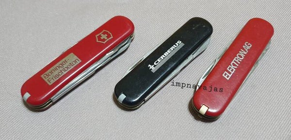 N87 - Lote 3x Victorinox 74mm