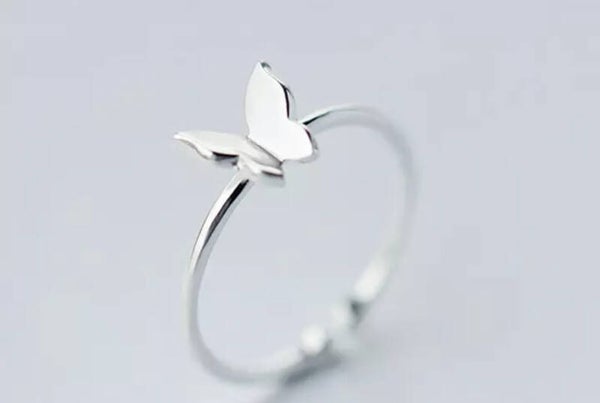 butterfly ring (945 sterling zilver)
