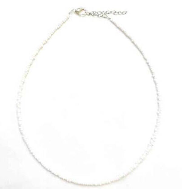 basic choker-white