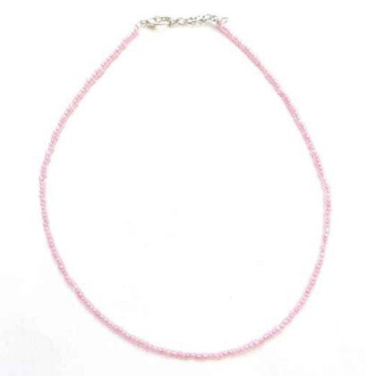 basic choker-princess pink