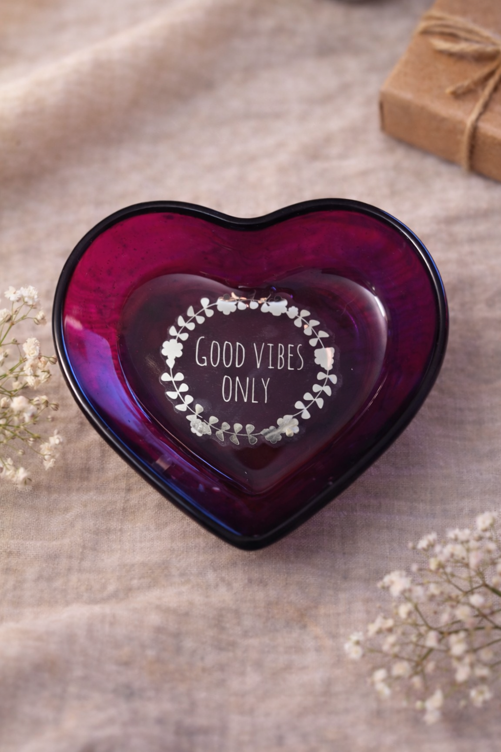 Spruchform in Herzform