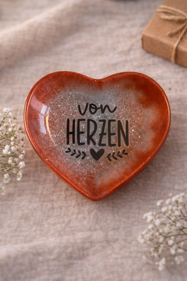 Spruchschale „von Herzen“