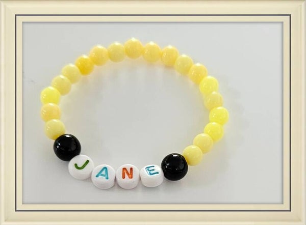 Yellow Name Bracelet