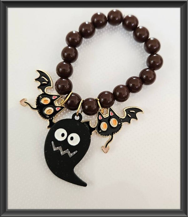 Ghost Halloween Bracelet