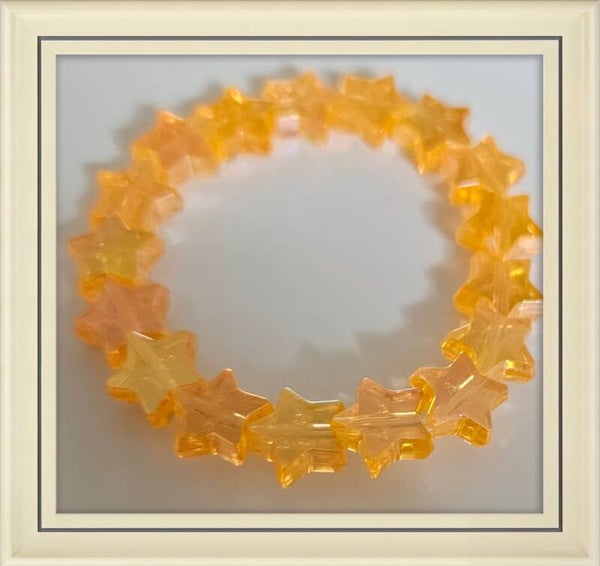 Orange Star Bracelet