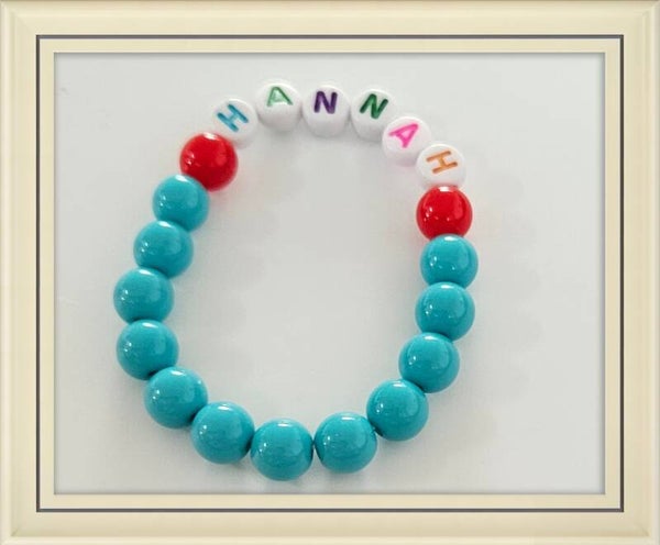 Green Name Bracelet