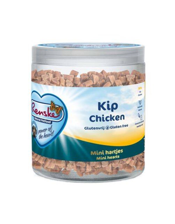 Renske Mini Hartjes graanvrij — Kip met Wortelen — 300 g