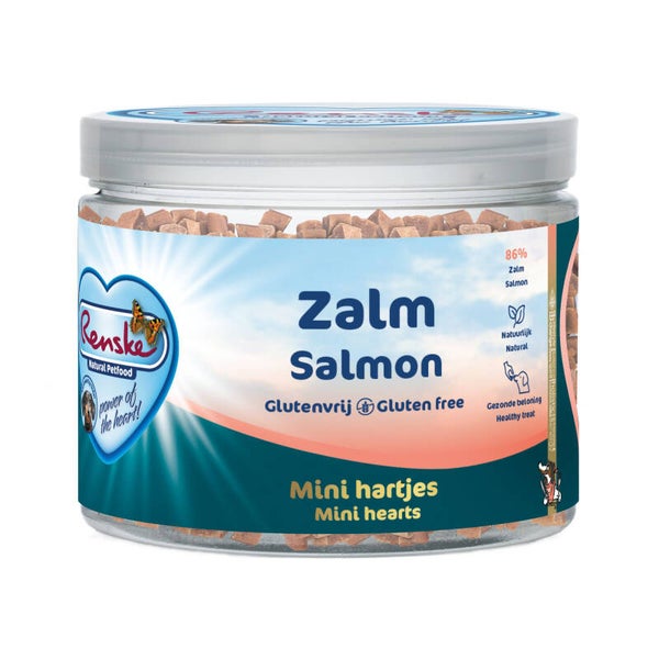 Renske Mini Hartjes graanvrij — Zalm — 300 g