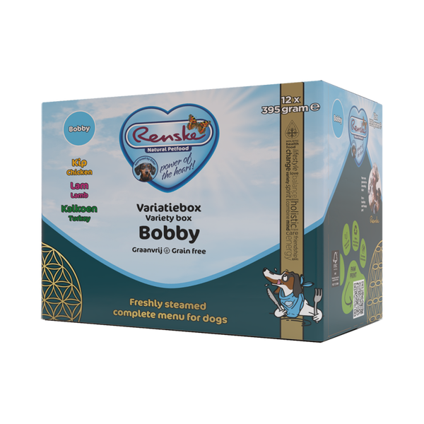 Renske Variatiebox — Bobby graanvrij — 12 × 395 g