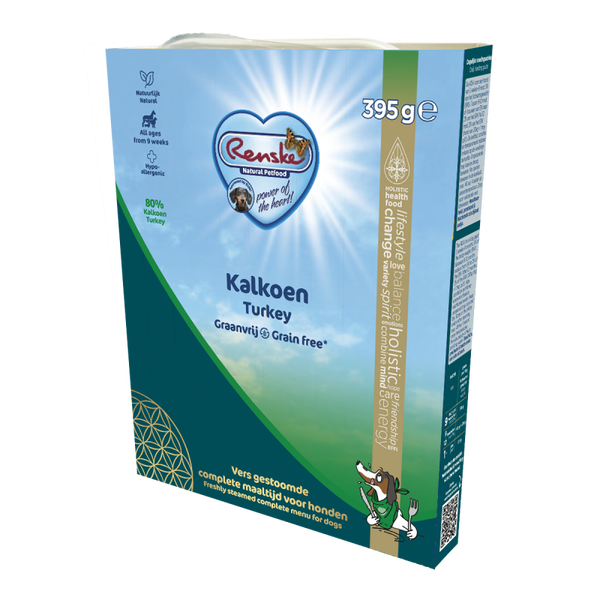 Renske Vers Gestoomd — Kalkoen graanvrij — 395 g