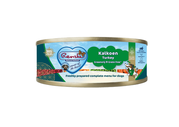 Renske Vers Bereid — Kalkoen graanvrij — Blik 95 g