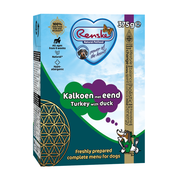 Renske Vers Bereid — Kalkoen met Eend — Tetra 375 g