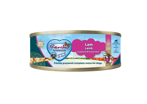 Renske Vers Bereid — Lam graanvrij — Blik 95 g