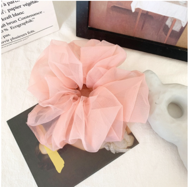 Pink Edition See Through Scrunchie